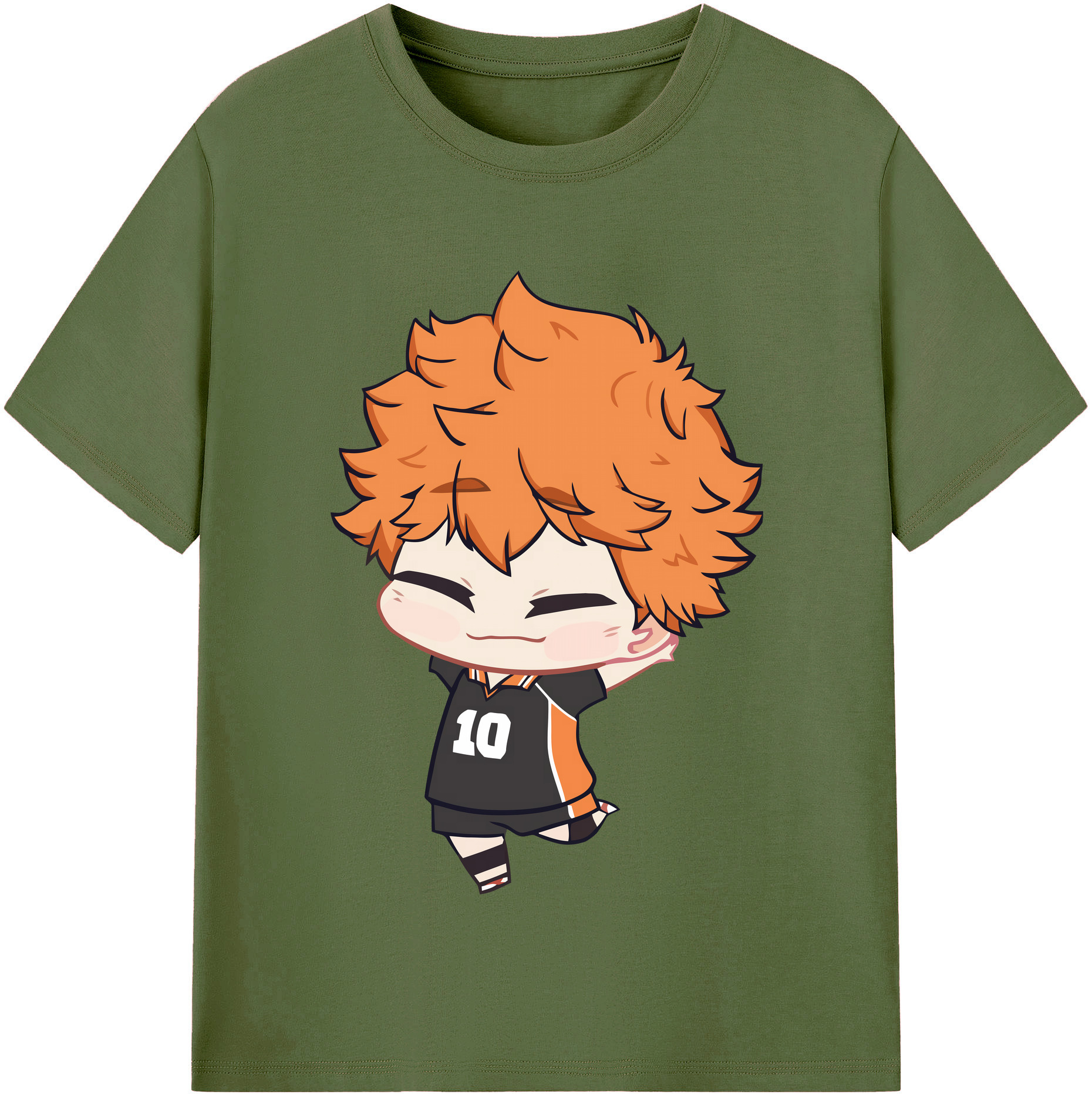 （画像用） ハイキュー!! Haikyu!! 綿100％半袖Tシャツ（フロントプリント）